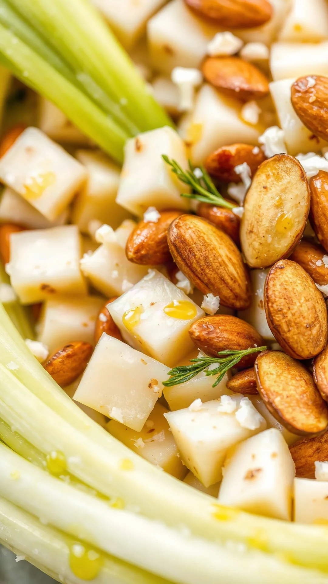 Recette Salade Fenouil avec détails des ingrédients et de la texture fine croquante